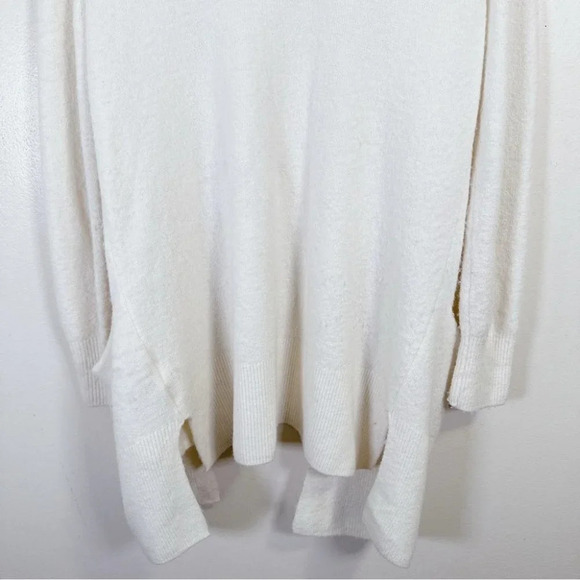 Madewell Merino Wool Alpaca Open Front White Cardigan - Picture 15 of 16